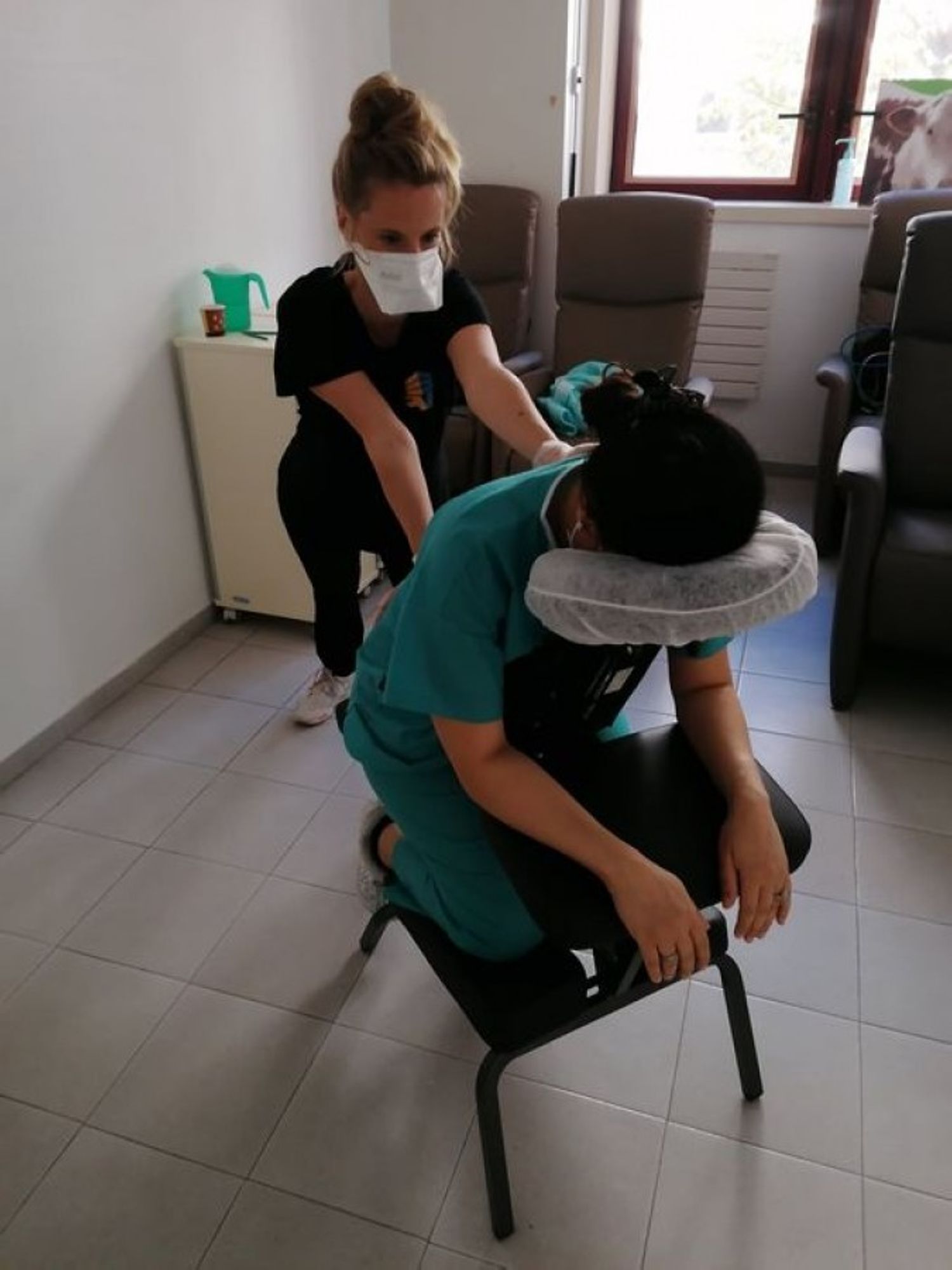 Des massages pour nos soignants