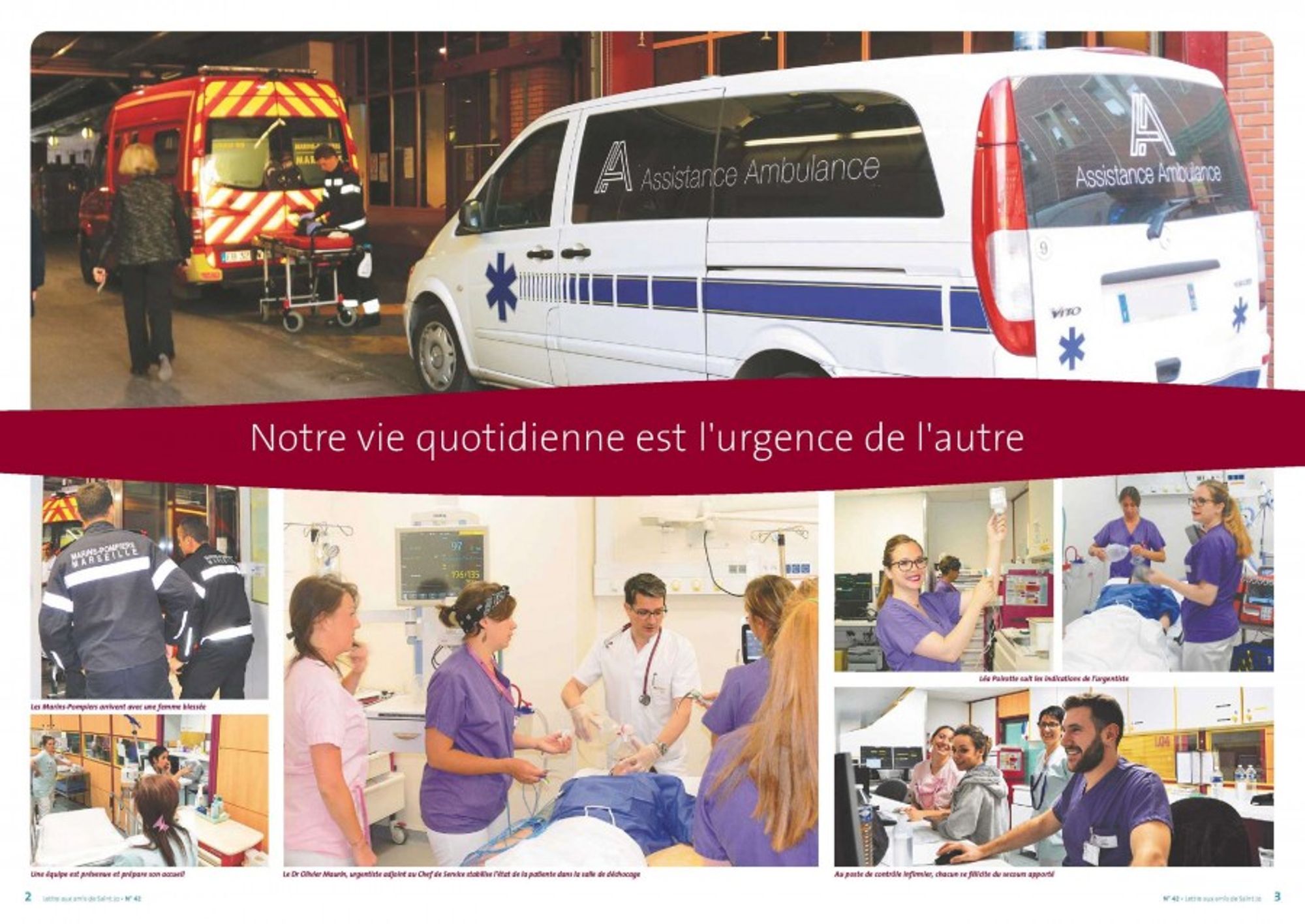 Les travaux des Urgences adultes continuent: découvrez-les dans la Lettre aux amis n°42