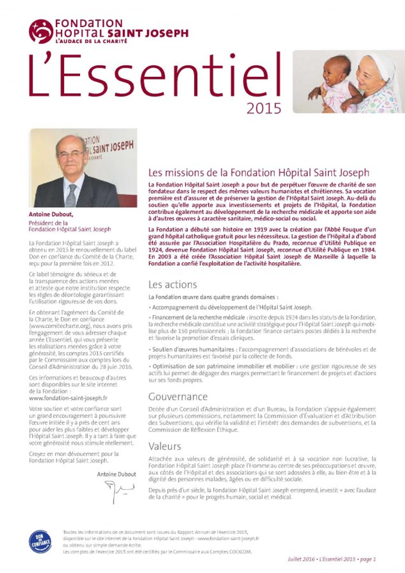 L'Essentiel 2015
