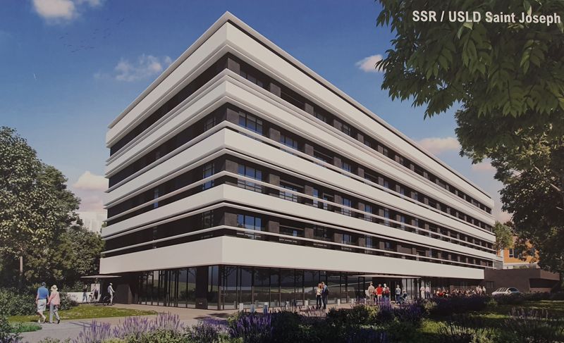 Le futur Hôpital Saint Joseph-Montval