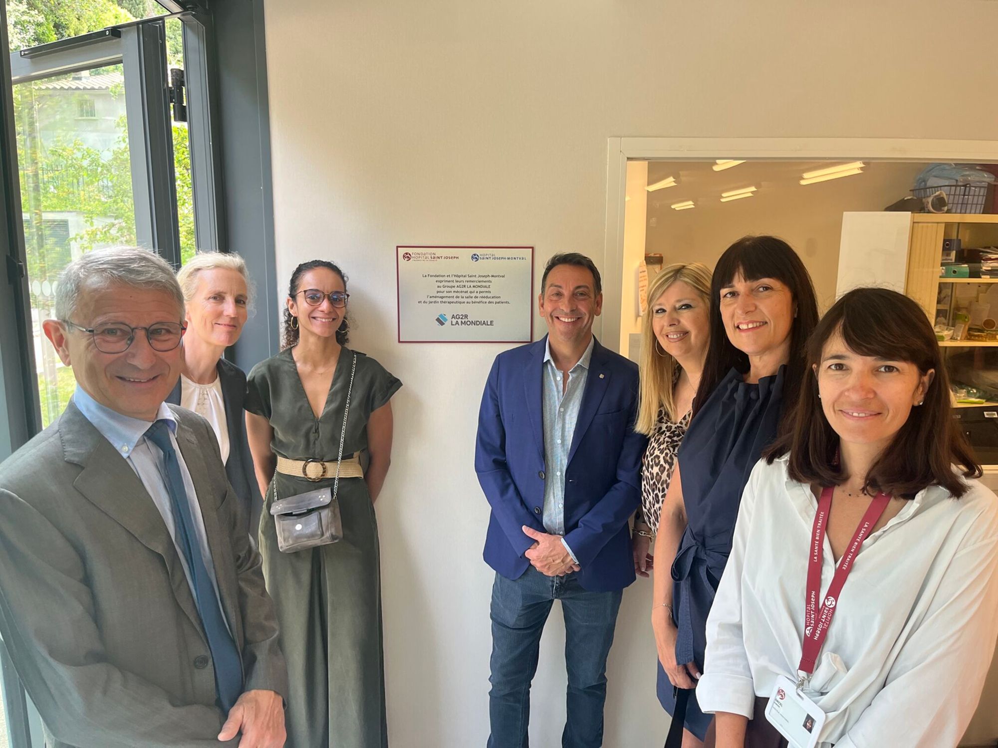 AG2R soutient l'Hôpital Saint Joseph Montval